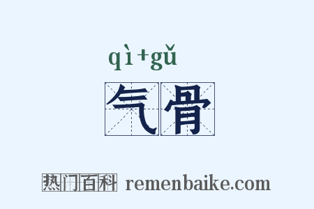 气骨是什么意思的图片